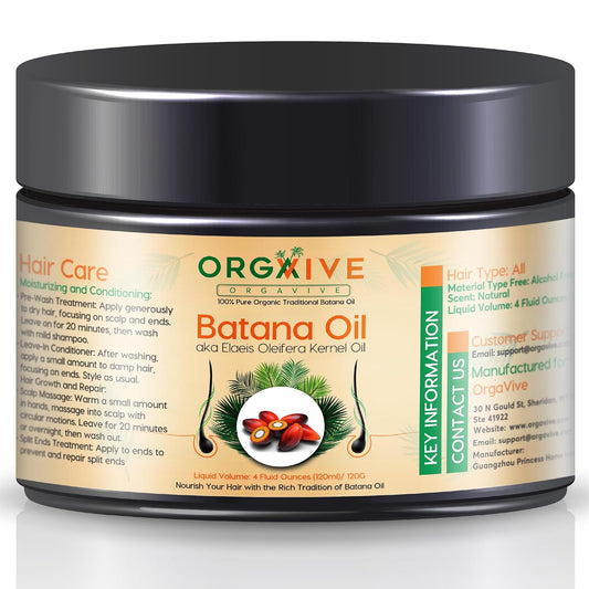 Raw Batana Oil 4oz | Traditional, Rich & Unrefined – ORGAVIVE