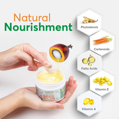 Cold-Pressed Batana Oil 4oz | Smooth, Nutrient-Rich Hair Treatment – ORGAVIVE