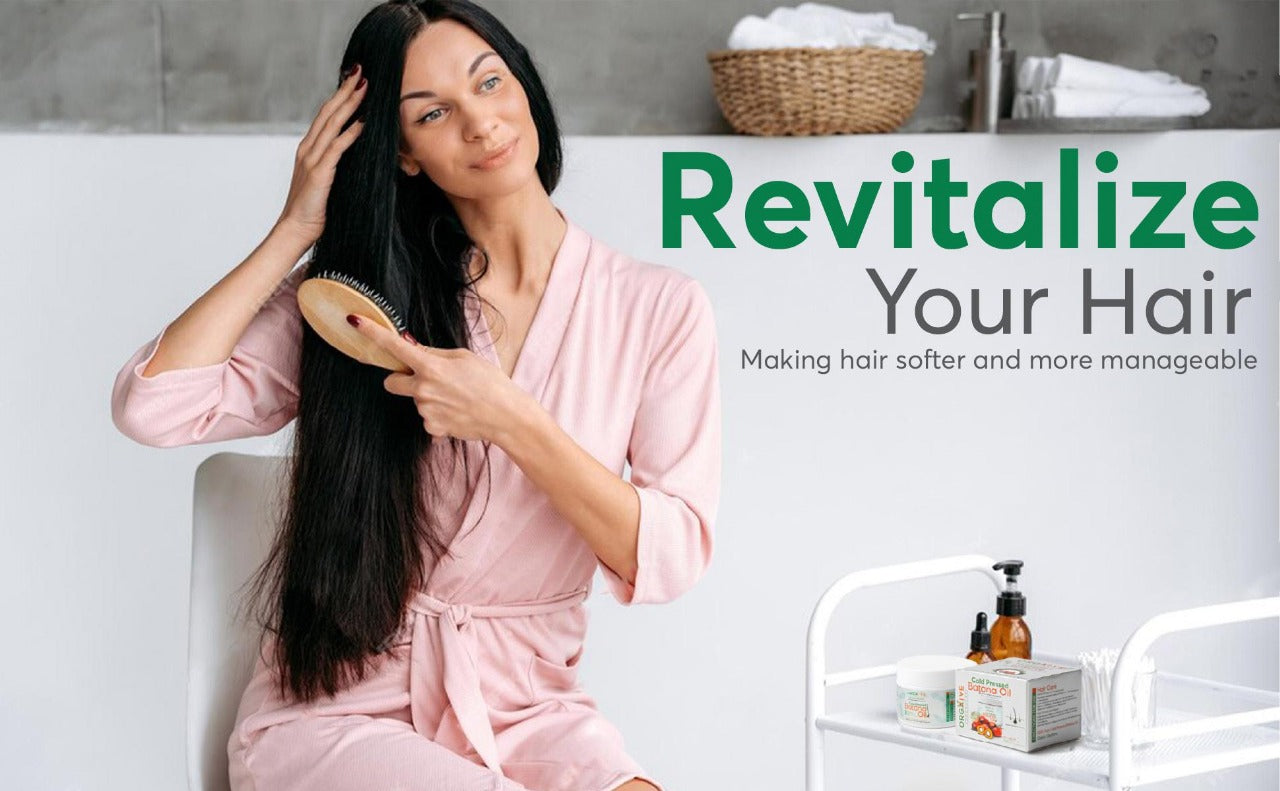 Cold-Pressed Batana Oil 4oz | Smooth, Nutrient-Rich Hair Treatment – ORGAVIVE